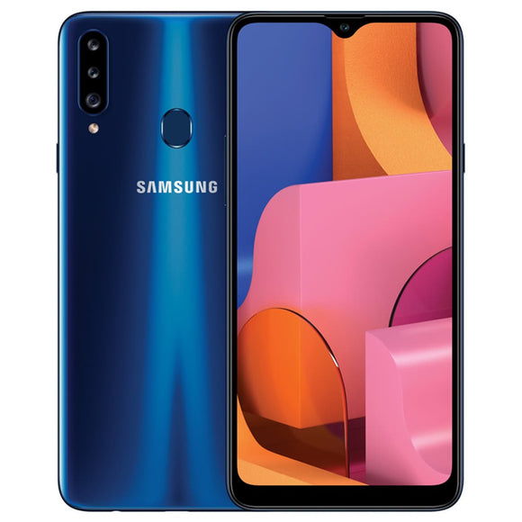 Samsung Galaxy A20s A207FD Dual Sim 3GB RAM 32GB LTE (Blue) - Phonexus Canada