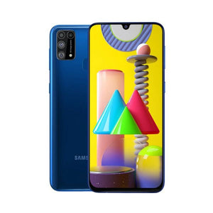 Samsung Galaxy M21 M215FD Dual Sim 4GB RAM 64GB LTE (Blue) NFC - Phonexus Canada